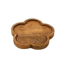 Daisy Wooden Dish