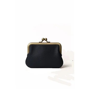 Dalla Change Purse Leather Blk