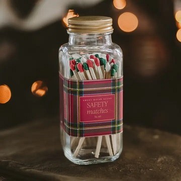 Matches Christmas In A Jar