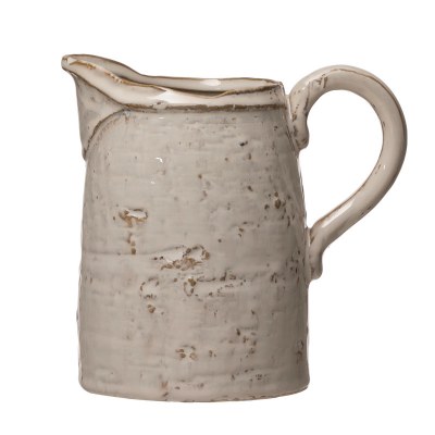 Stoneware Pitcher Med