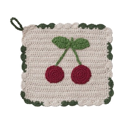 Pot Holder Cherries