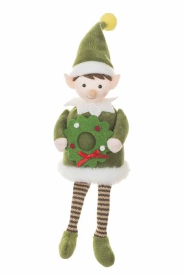 Elf Green Ornament