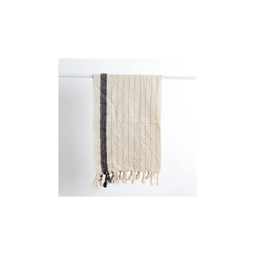 Hammam Bath Towel 1ct Black