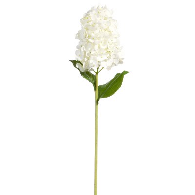Real Touch Hydrangea Stem Wht
