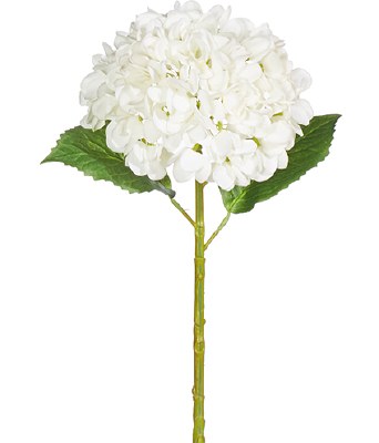Real Touch Hydrangea Stem Wht