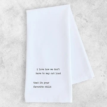 Tea Towel Your Fav Child