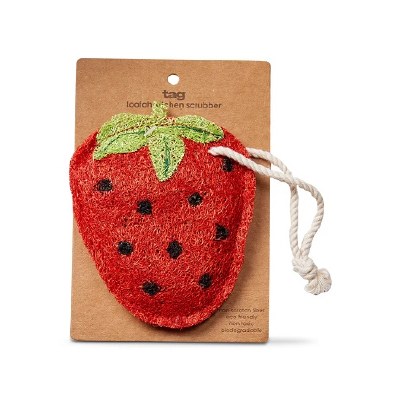 Loofah Scrub 1pc Strawberry