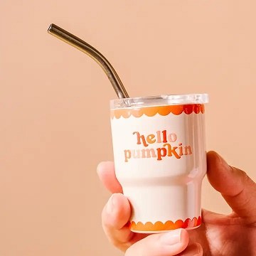 2oz Tumbler Hello Pumpkin