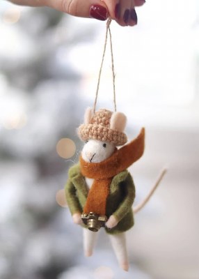 Mouse Ornament Photographer Ph