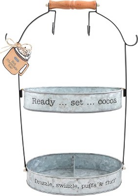 Hot Cocoa Bar Tiered Server