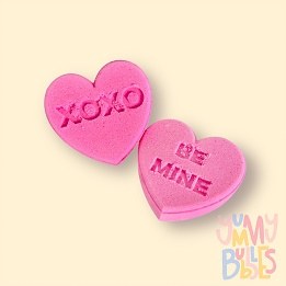 Bath Bombs Pink Heart Xo