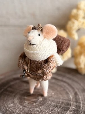 Mouse Ornament Wandering Will