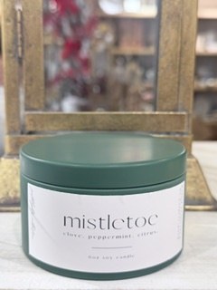Mistletoe Candle Green 6oz