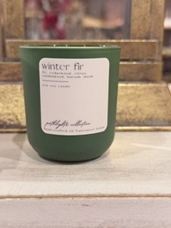 Winter Fir Candle Olive 2oz