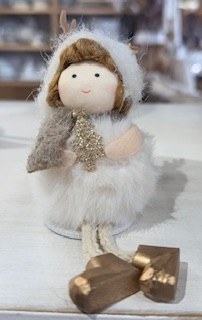 Reindeer Girl Ornament