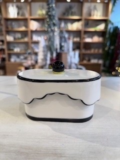 Cherri Dish Candle Blk Fig &amp; O