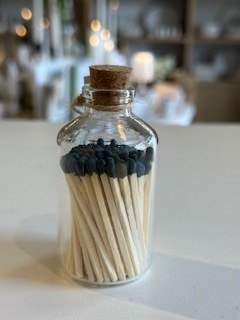 Matches In Jar Black