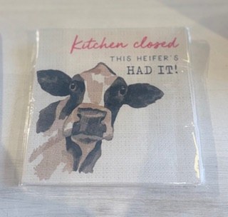 Napkins Cocktail Farm 12ct Cow