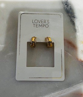 Solana Double Earrings Gold