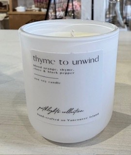 Candle Thyme Unwind Aura 2oz