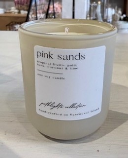 Candle 2oz Pink Sands Cream