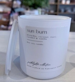 Candle Sun Bum 8oz White