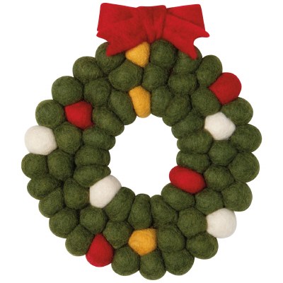 Trivet Wreath Wool