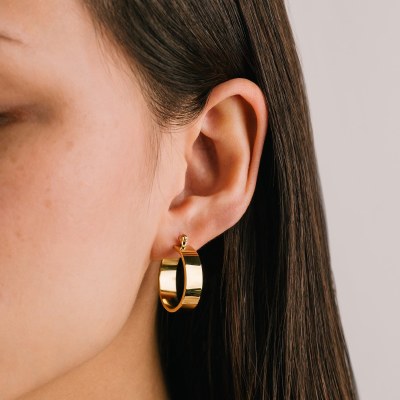 Khloe Hoop Earrings Gold