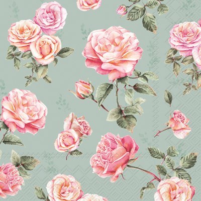 Napkins Lunch Eloise Blue