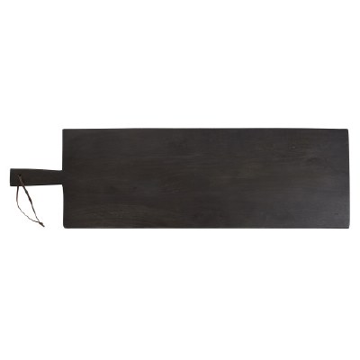 Charcuterie Board Black Plank