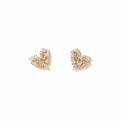 Debut Mini Heart Earrings Gold