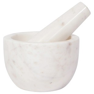 Mortar &amp; Pestle Marble Set