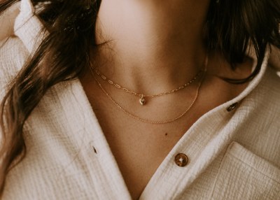 Heart Necklace Wp 16in