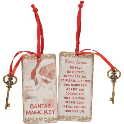 Santas Magic Key Ornament