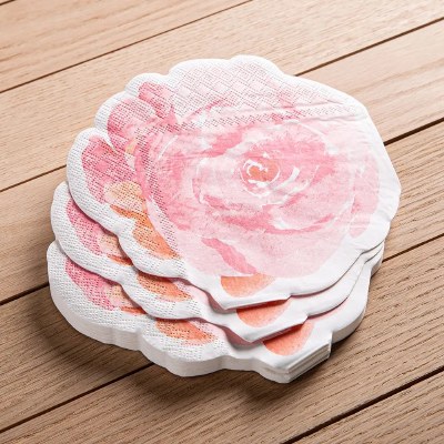 Napkins Peony Shape