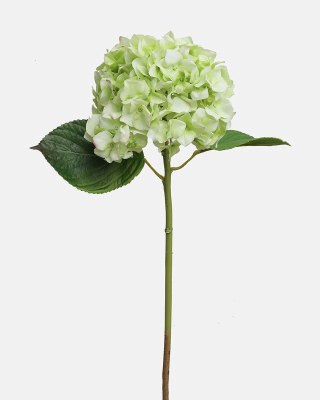 Real Touch Hydrangea Stem Grn