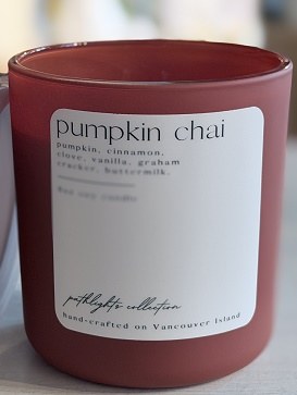 Pumpkin Chai Candle Clay