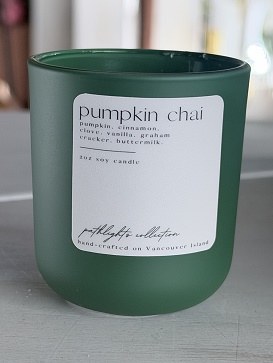Pumpkin Chai Candle Olive