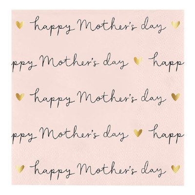 Napkins Cocktail Mothers Day