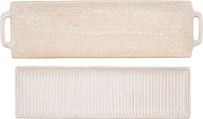 Rectangular Tray W/handles 1ct