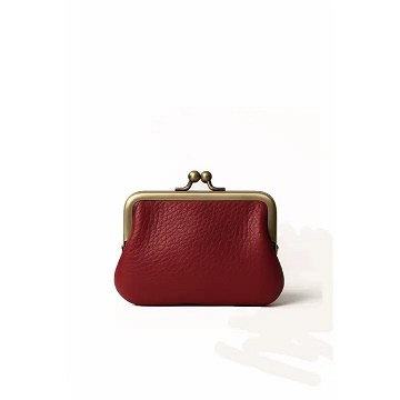 Dalla Change Purse Leather Red
