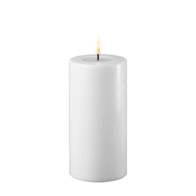 Led Candle White 3in X 6in