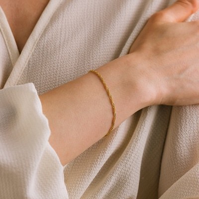 Singapore Bracelet Gold Filled