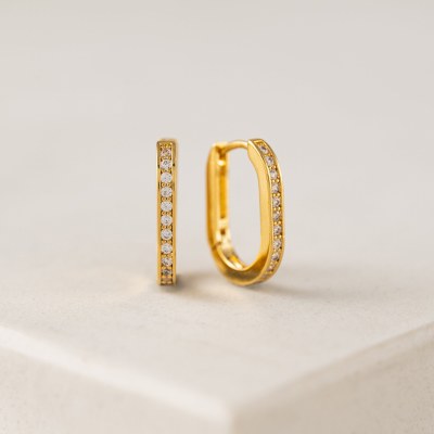 Solana Paperclip Earrings