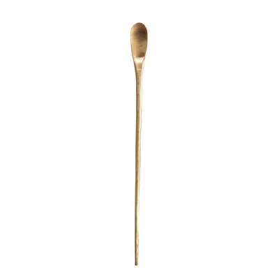 Brass Cocktail Spoon 9in