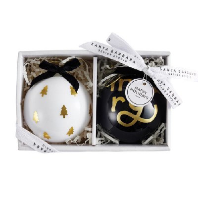 Glass Xmas Ornaments 1ct