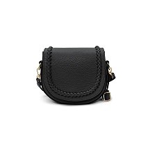Dora Leather Purse Black