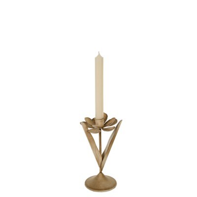 Bloom Candle Holder Tall White