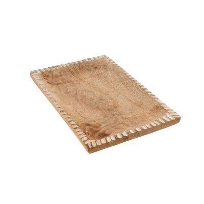 Grove Wooden Tray Rectangular