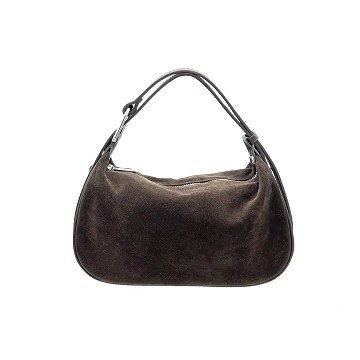 Amicie Suede Purse Brown